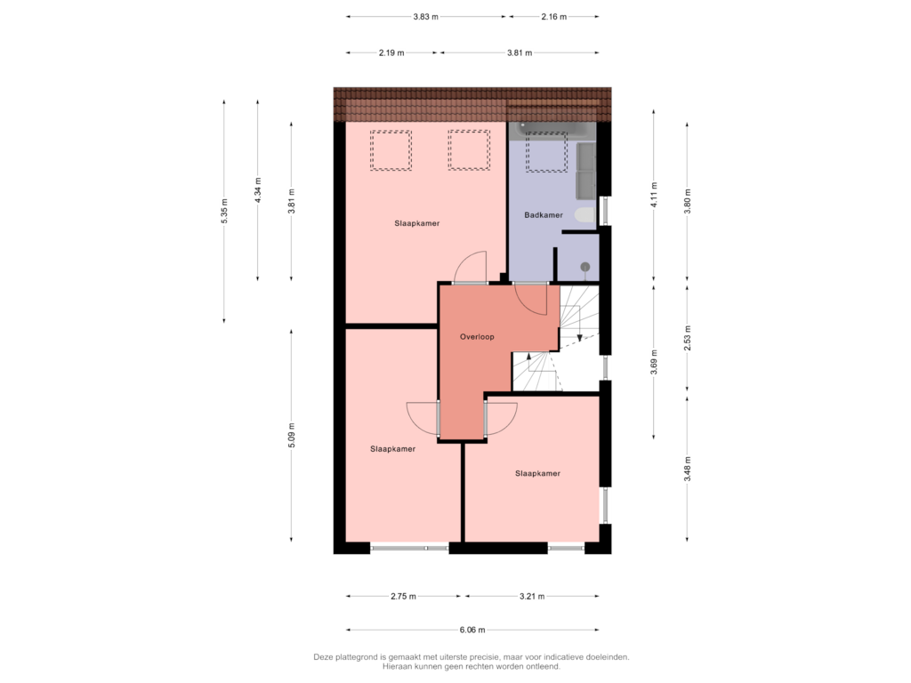 Bekijk plattegrond van 1e Verdieping van Einsteinhage 3