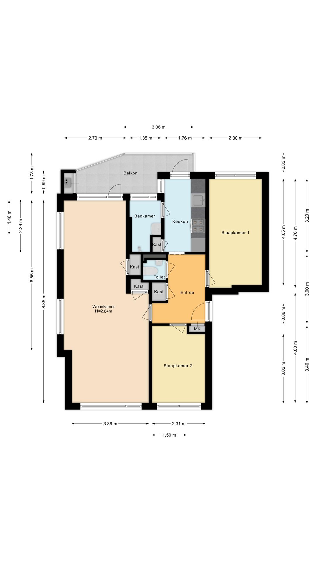Foto 32 van M. Harpertszoon Tromplaan 144