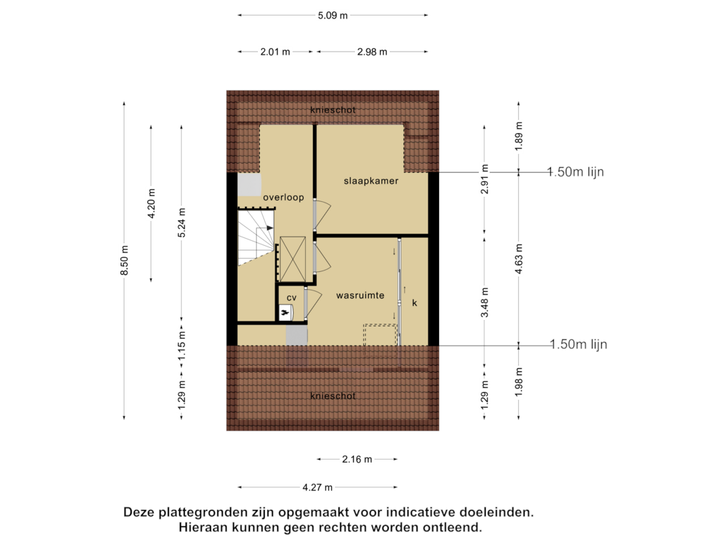 Bekijk plattegrond van 2e verdieping van Rijpstraat 48