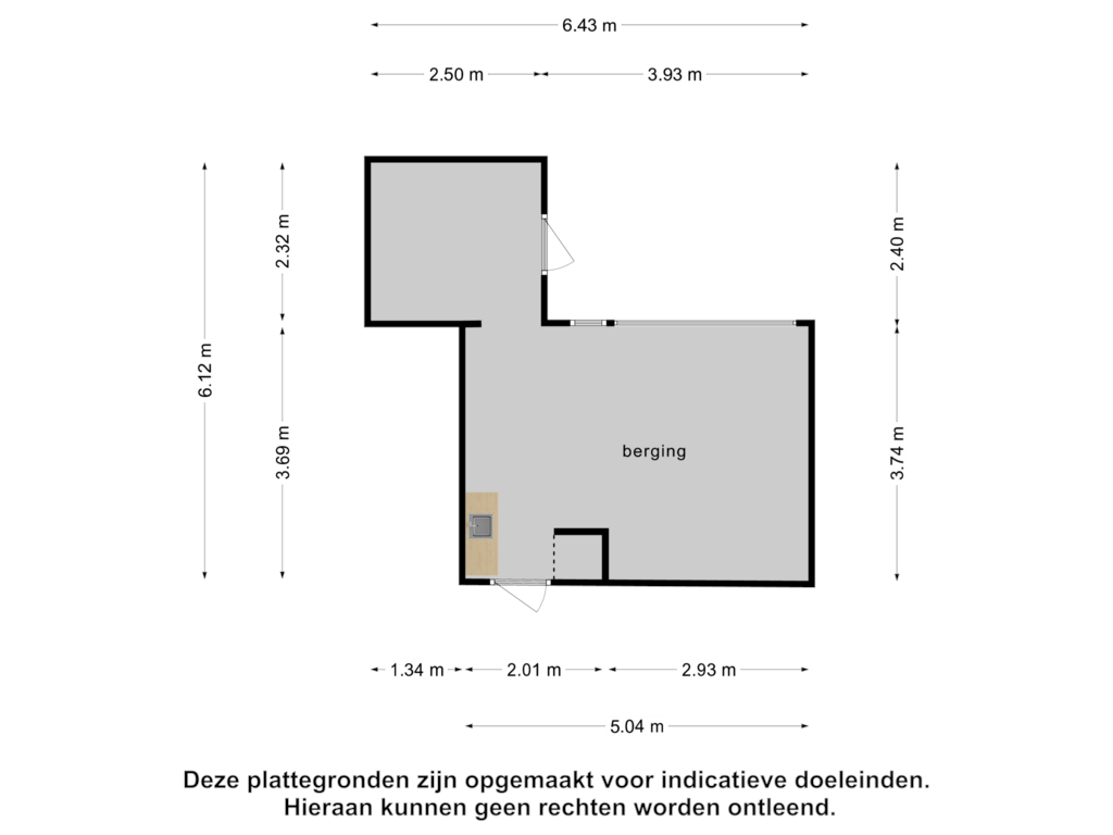 Bekijk plattegrond van Berging van Rijpstraat 48