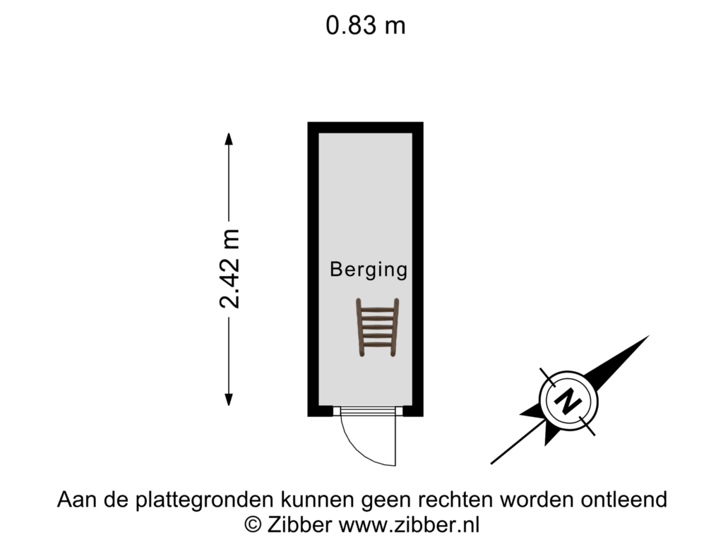 Bekijk plattegrond van Berging van Zuidland 5