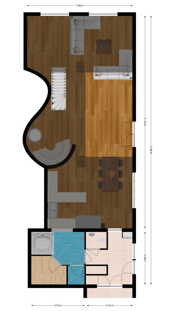 Foto 89 van Binnendamseweg 36