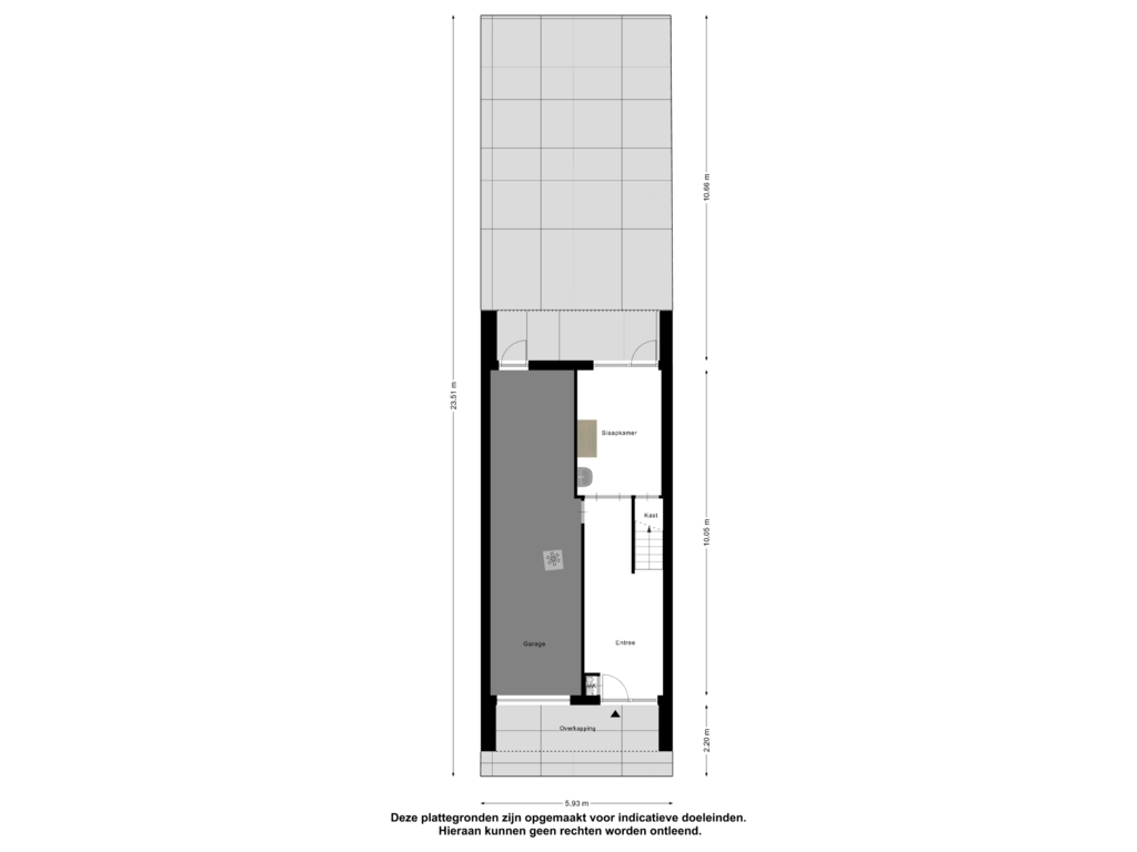 Bekijk plattegrond van Begane Grond Tuin van Mgr Smitstraat 14