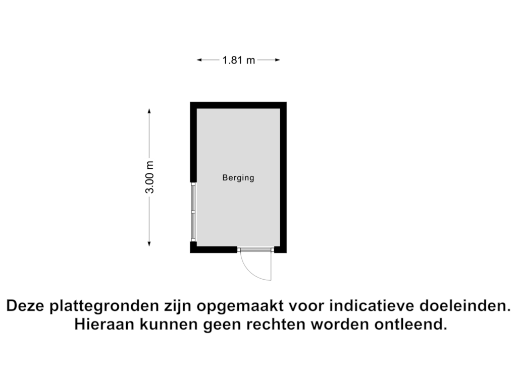 Bekijk plattegrond van Berging van Rijksweg 70