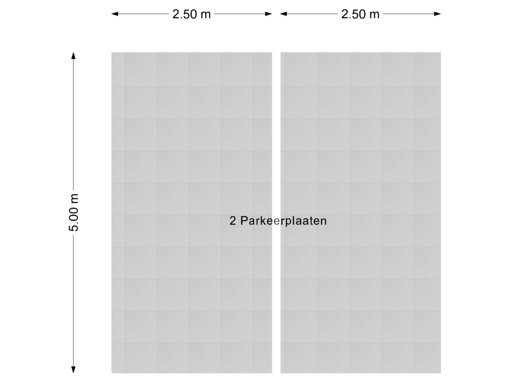 View floorplan of Parkeerplaatsen of Voorstraat 116-A