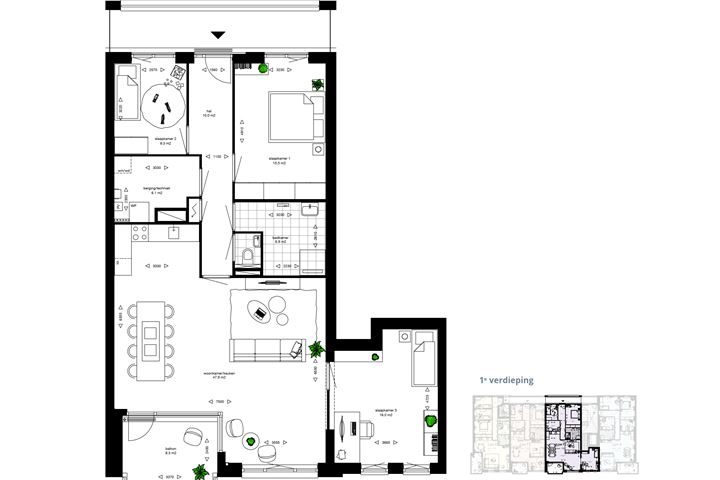 View photo 4 of Tussenappartement (Bouwnr. 103)