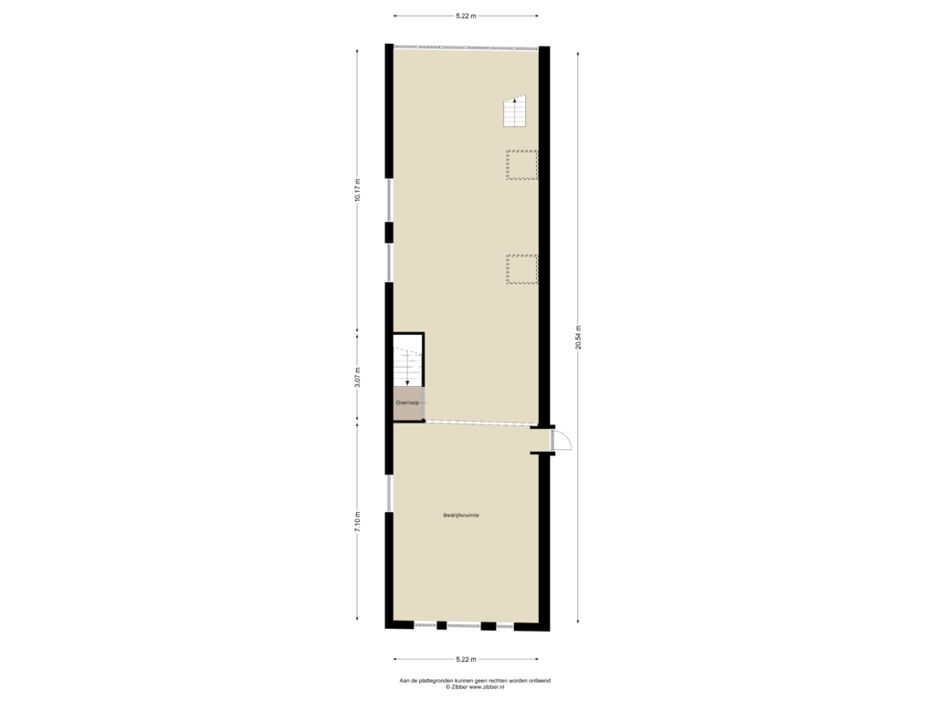 Bekijk plattegrond van Eerste Verdieping van Kerkplein 12