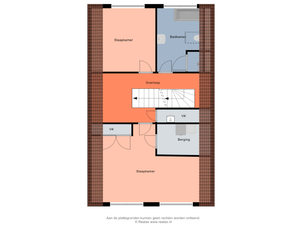 Bekijk plattegrond van Verdieping 1 van Buorren 89