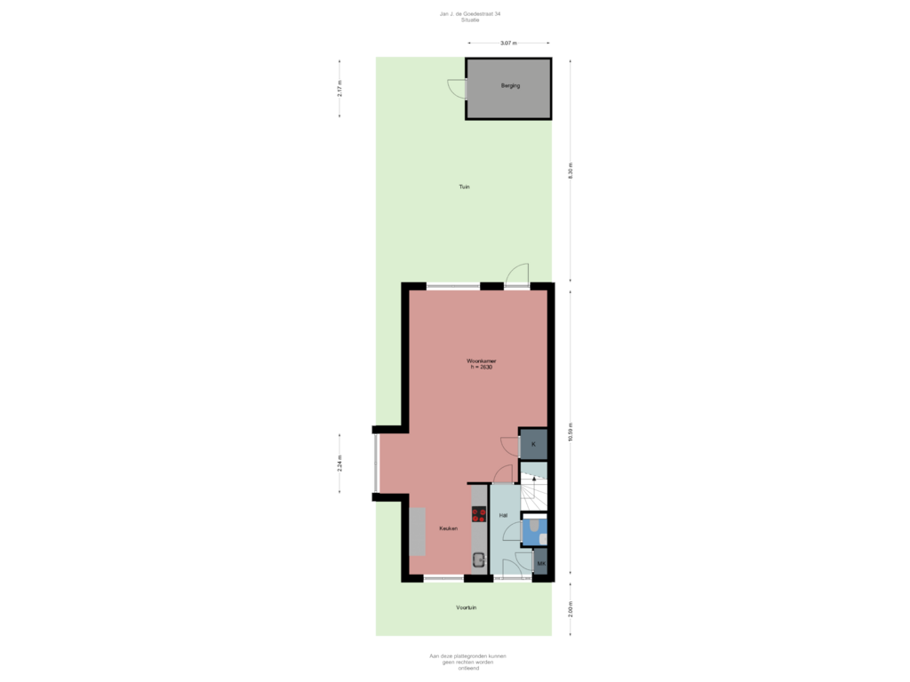 Bekijk plattegrond van Situatie van Jan J. de Goedestraat 34