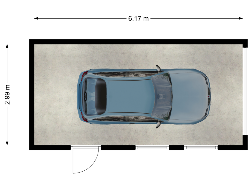 Bekijk plattegrond van Garage van Grundel 19