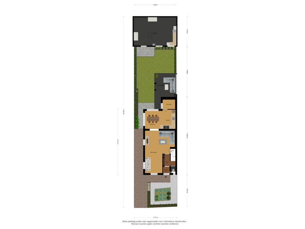 Bekijk plattegrond van Begane Grond Tuin van Schanswijk 45