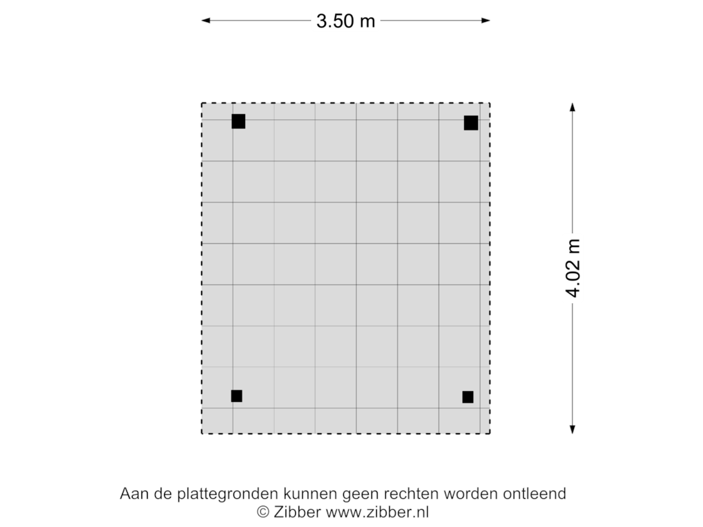 View floorplan of Overkapping of Middelwijkstraat 43