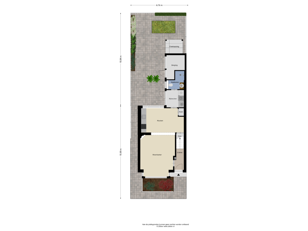 Bekijk plattegrond van Begane Grond_tuin van Albrechtsweg 11