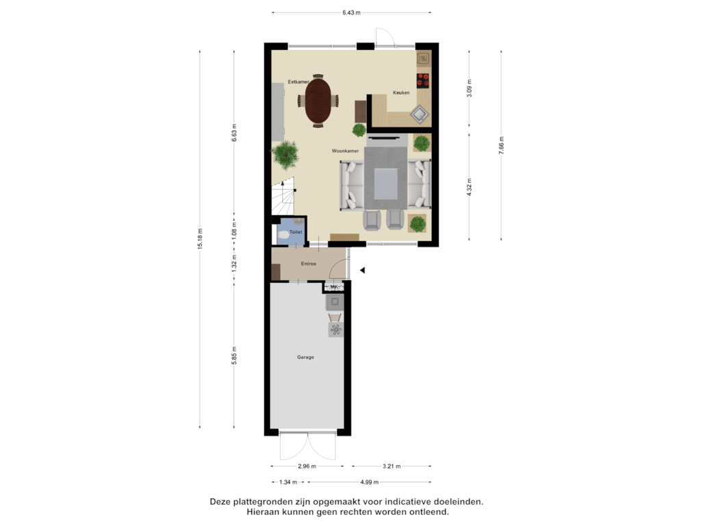 Bekijk plattegrond van Begane Grond van Zuiderkruis 7