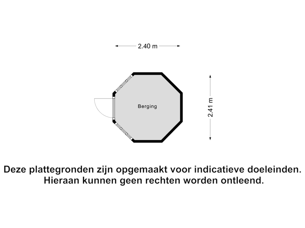 Bekijk plattegrond van Berging van Zuiderkruis 7