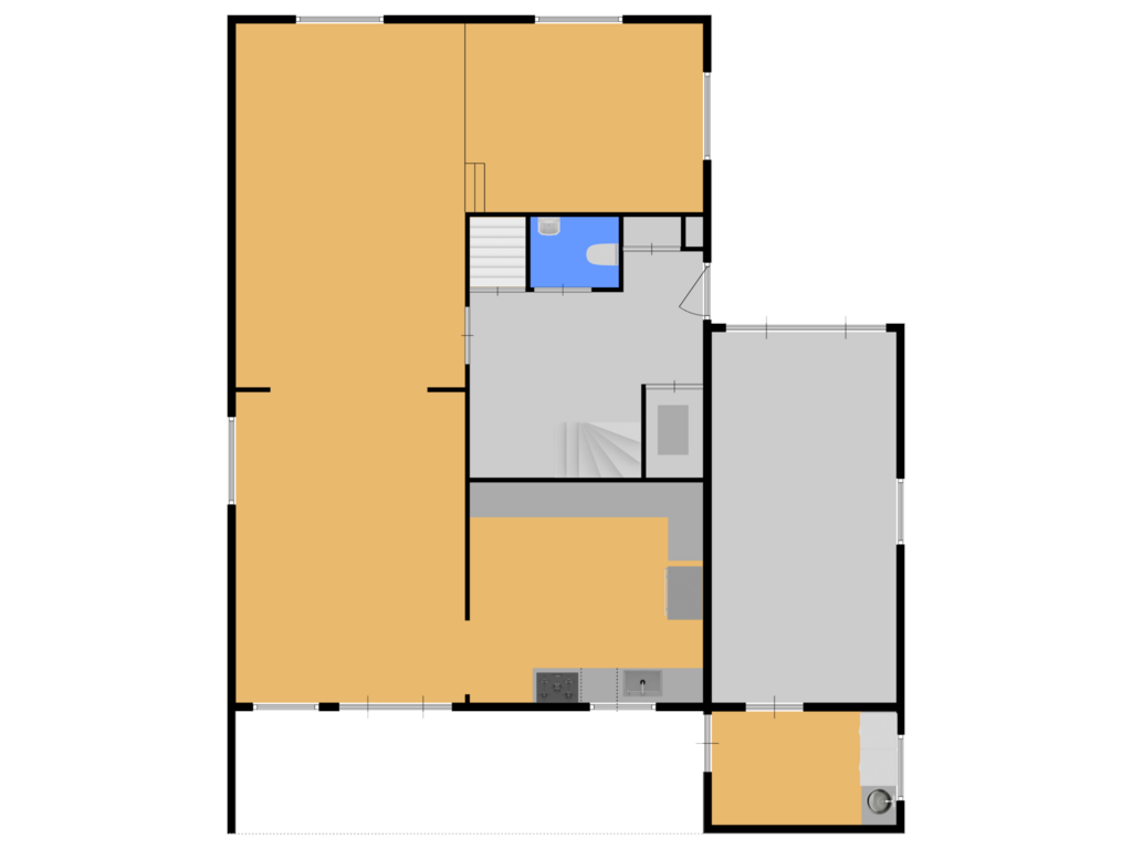 Bekijk plattegrond van Begane grond van Boonkamp 48