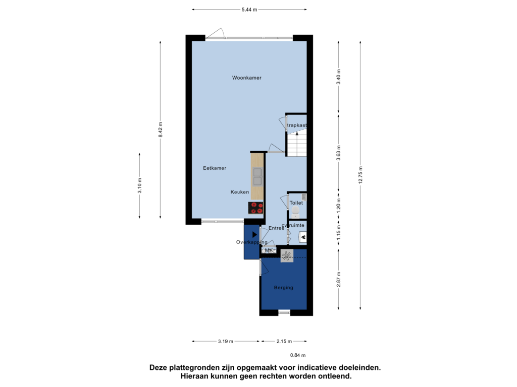 Bekijk plattegrond van Begane Grond van Fonteinkruid 9