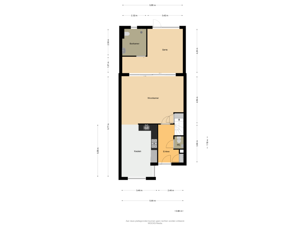 Bekijk plattegrond van Begane Grond van Gele lis 5