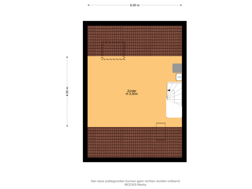 Bekijk plattegrond van Zolder van Gele lis 5