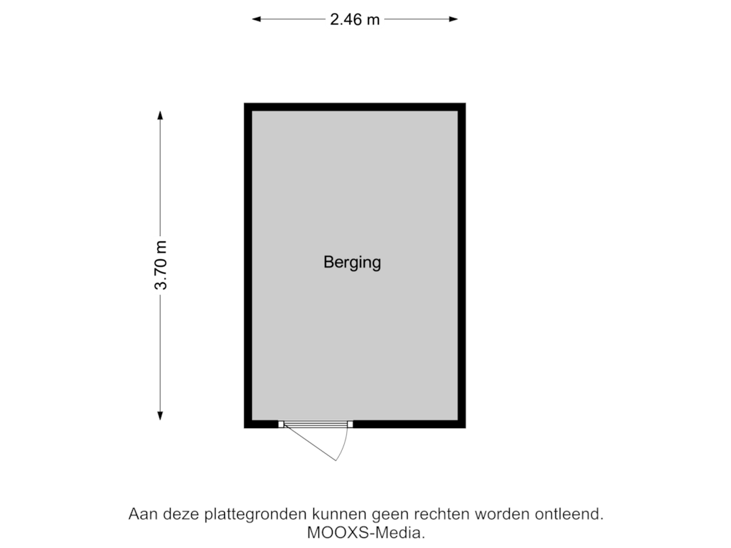 Bekijk plattegrond van Berging van Gele lis 5