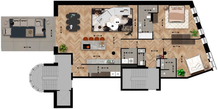 Foto 3 van Raadhuisstraat 9-D