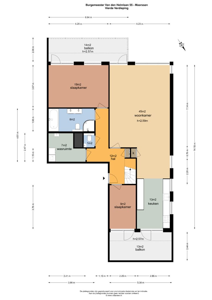 Foto 41 van Burgemeester Van den Helmlaan 55