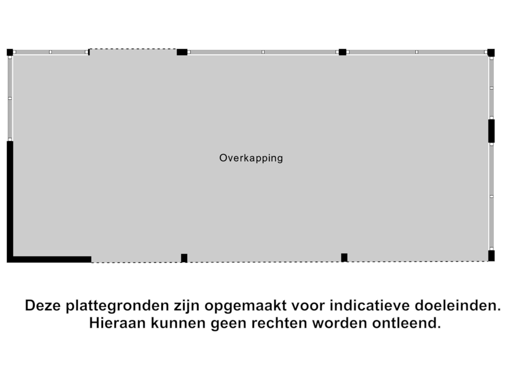 Bekijk plattegrond van Overkapping van Westdijk 2