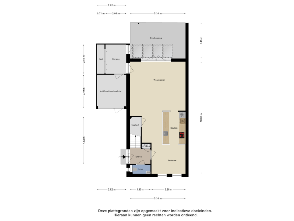 Bekijk plattegrond van Begane Grond van Laarhof 42