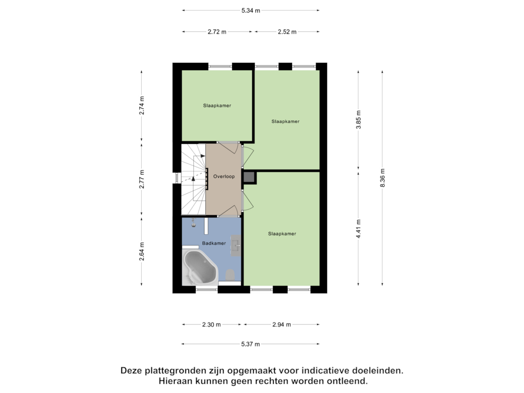 Bekijk plattegrond van Eerste Verdieping van Laarhof 42