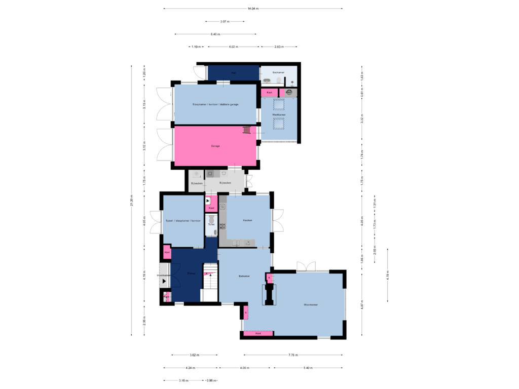 Bekijk plattegrond van Begane Grond van Jozef Israëlsstraat 2