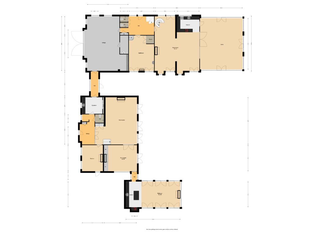 Bekijk plattegrond van Begane Grond van Beneden Havendijk 109