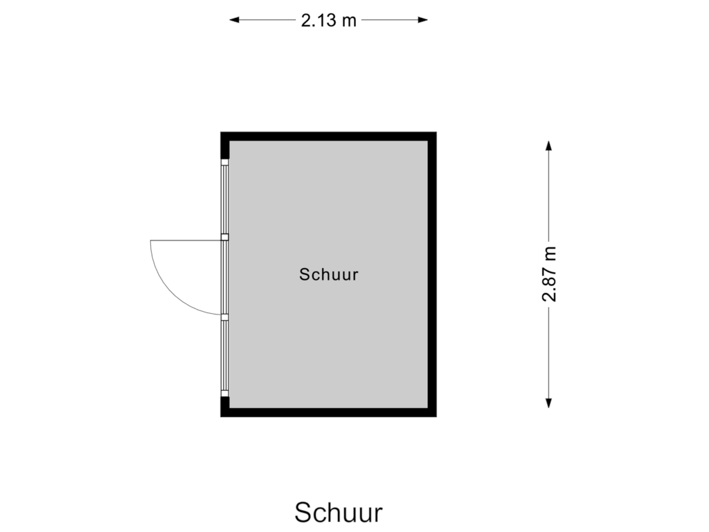 Bekijk plattegrond van Schuur van Kraaijensteinweg 71