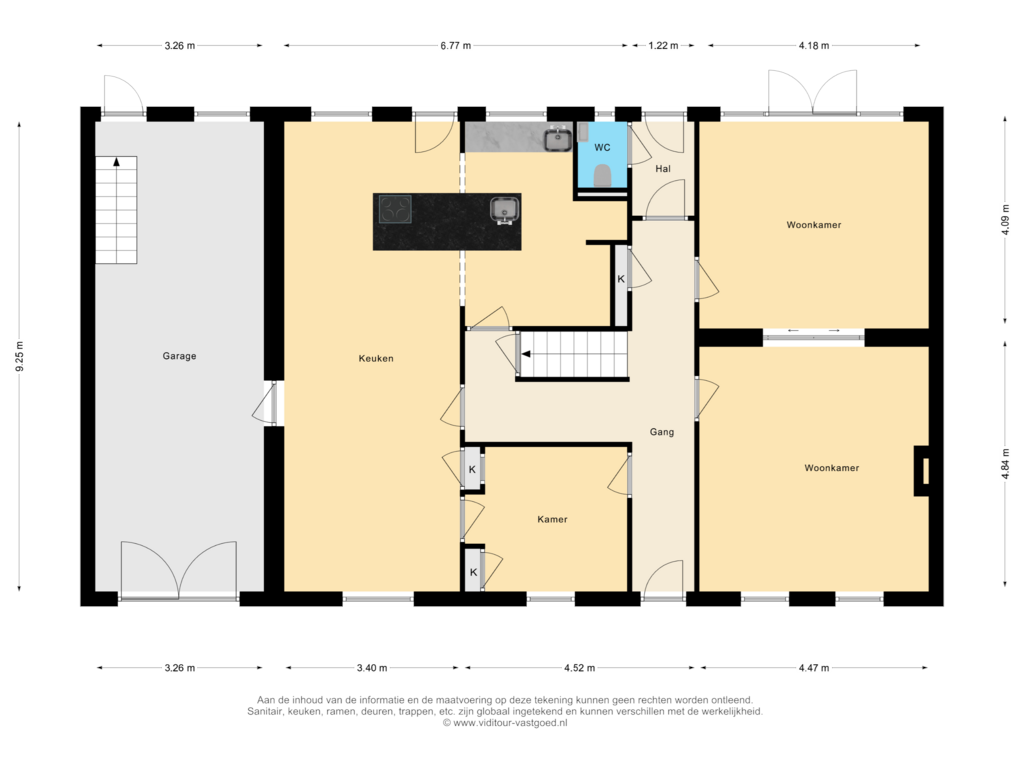 Bekijk plattegrond van Begane Grond van Wouwseweg 56