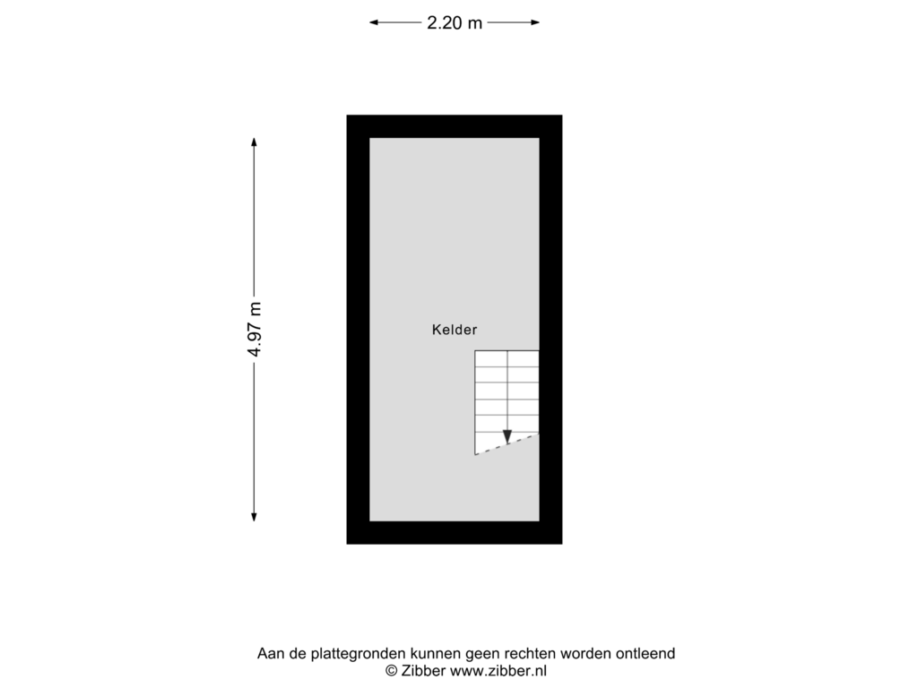 Bekijk plattegrond van Kelder van Rotsvlinderhof 24