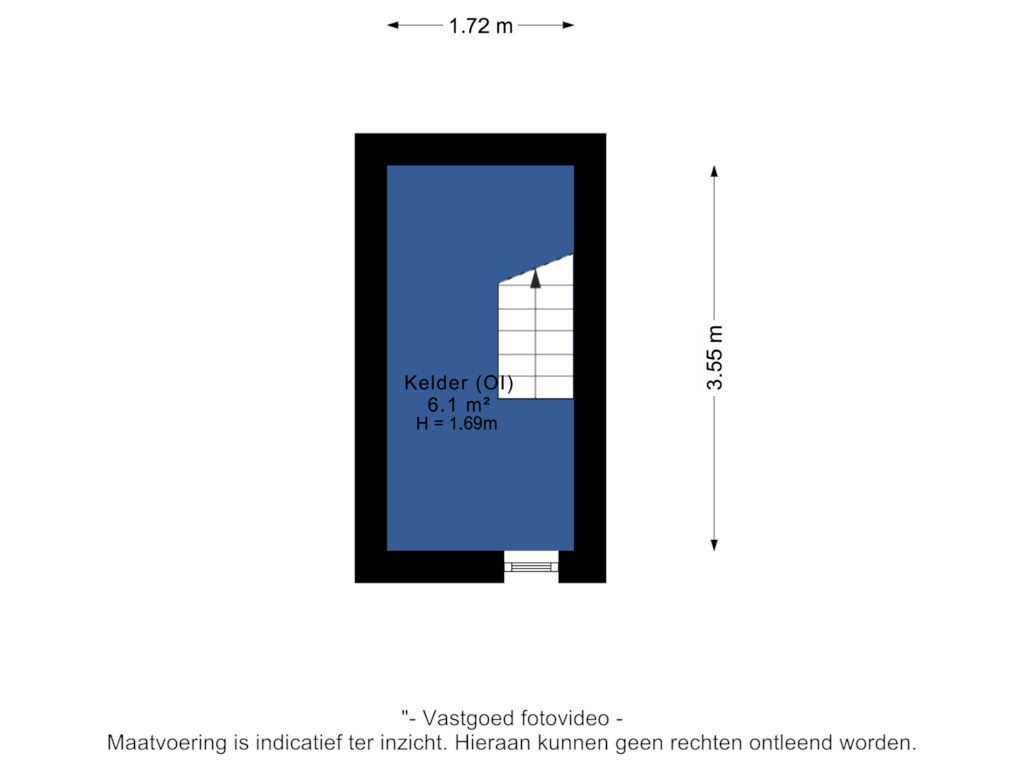 View floorplan of Kelder of Julianalaan 9