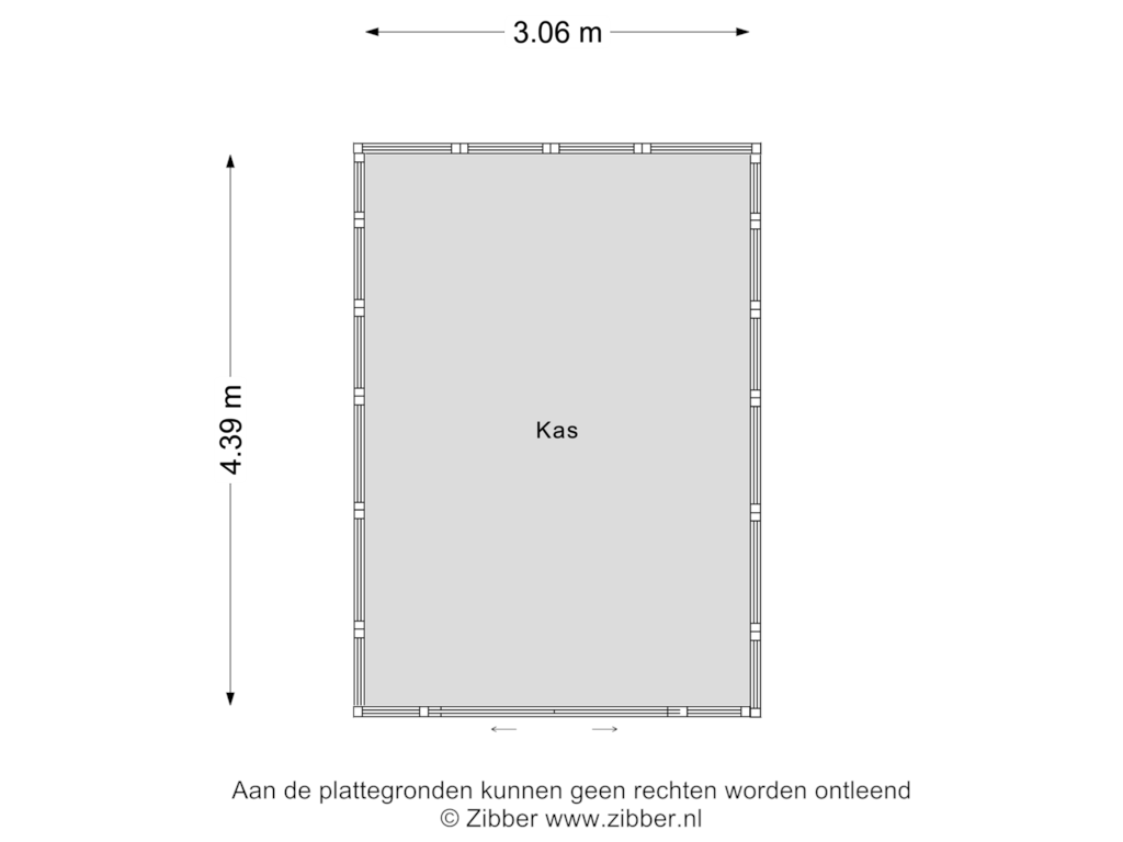 Bekijk plattegrond van Kas van Nes 5-A