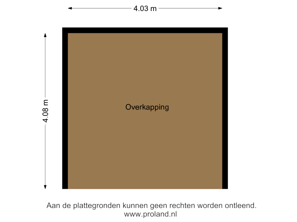 Bekijk plattegrond van Overkapping 2 van Bargerweg 49