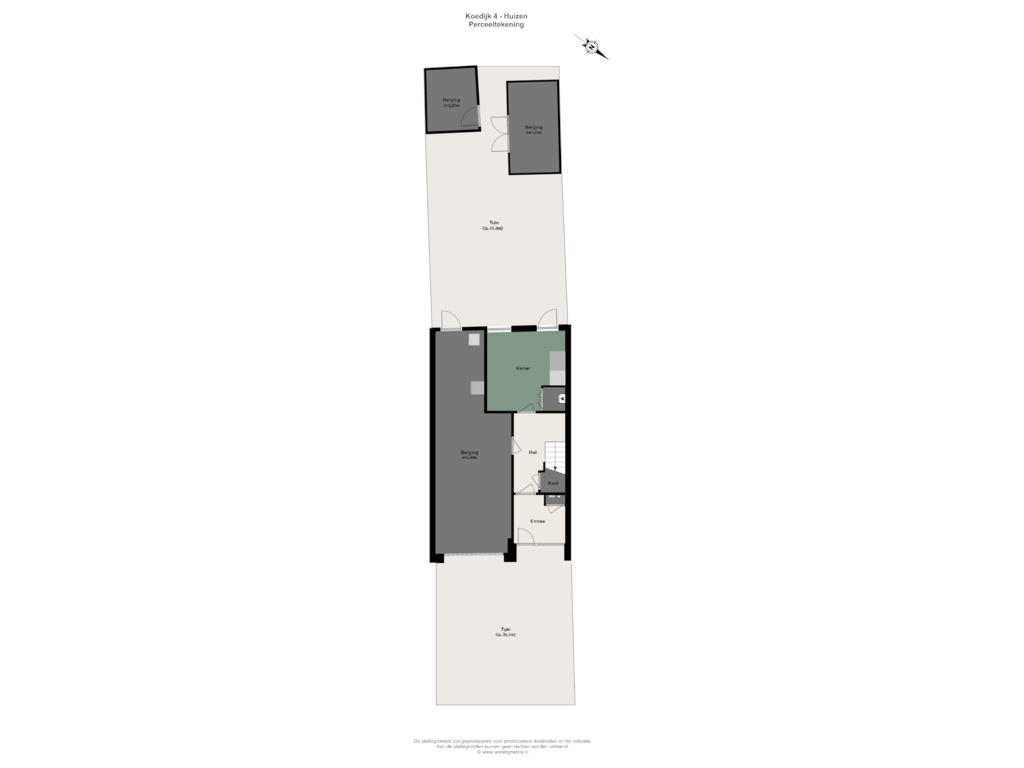 Bekijk plattegrond van Perceelt van Koedijk 4