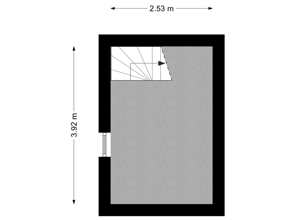 View floorplan of Kelder of Wermenbossestraat 1