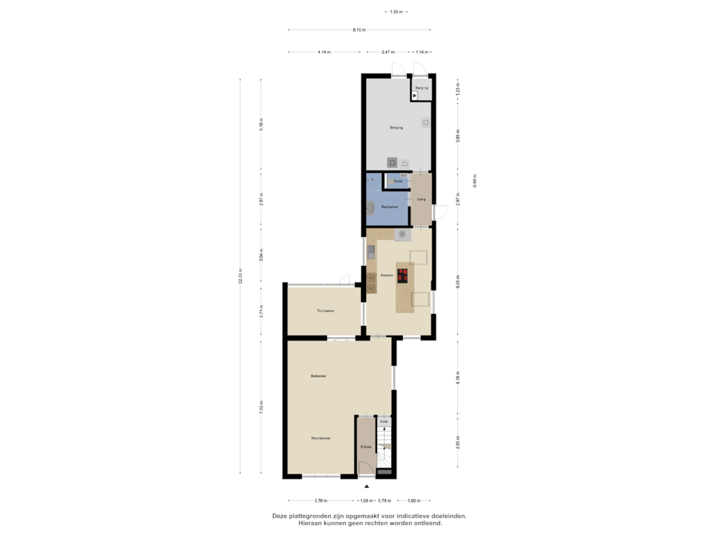 Bekijk plattegrond van Begane Grond van Kanaalstraat 21