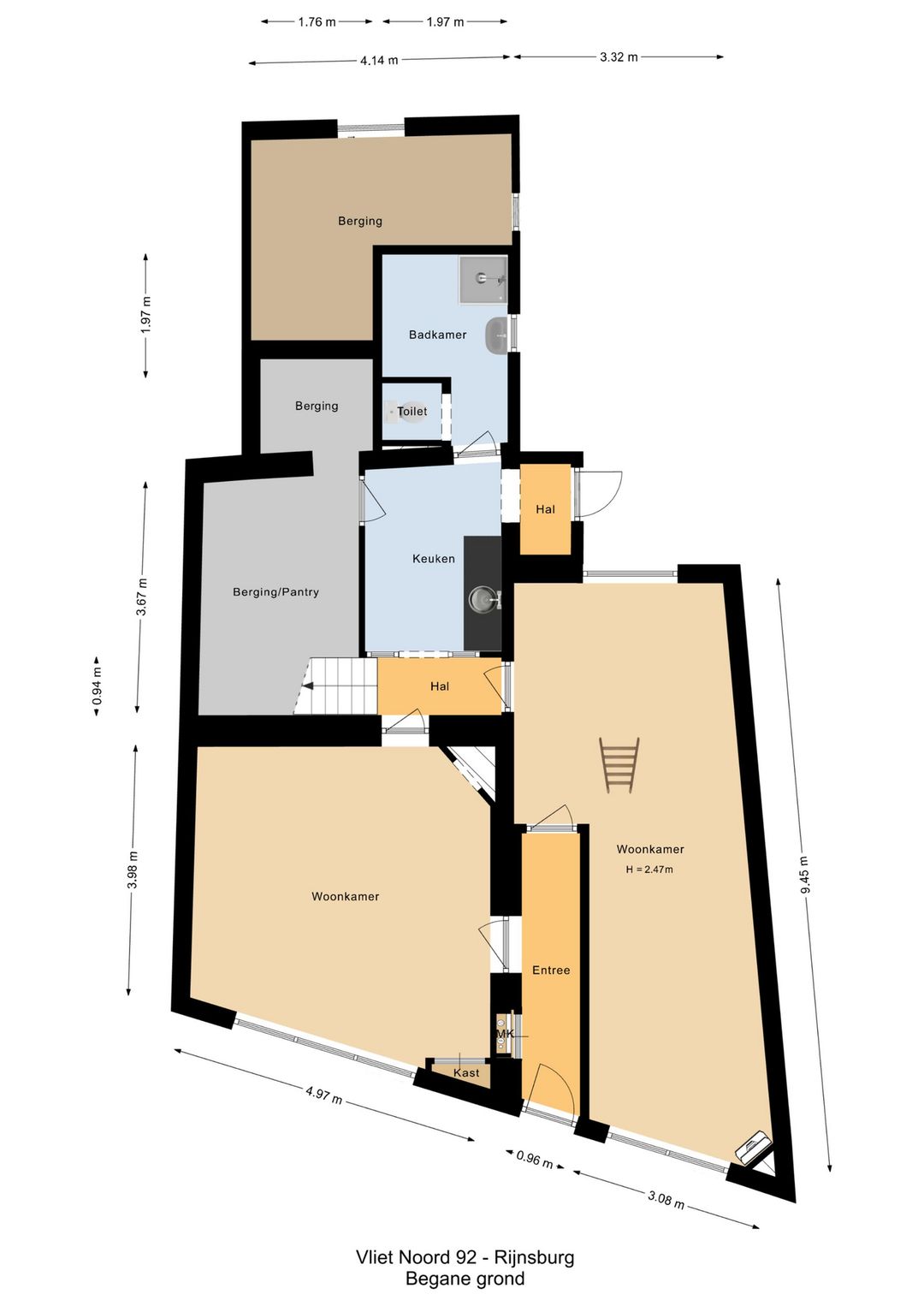 Foto 43 van Vliet Noordzijde 92