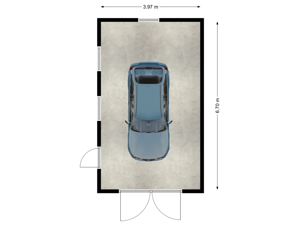 Bekijk plattegrond van Garage van Jan Joostenstraat 16