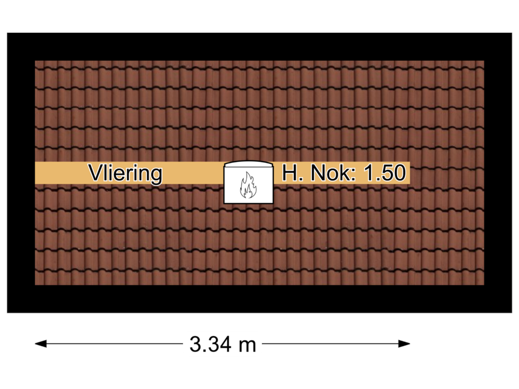 Bekijk plattegrond van Vliering van Klompweg 10