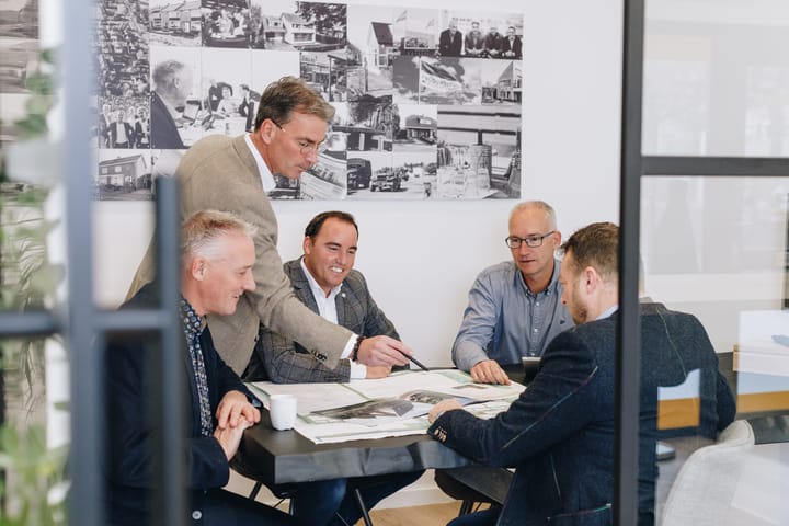 Een promotiefoto voor op kantoor