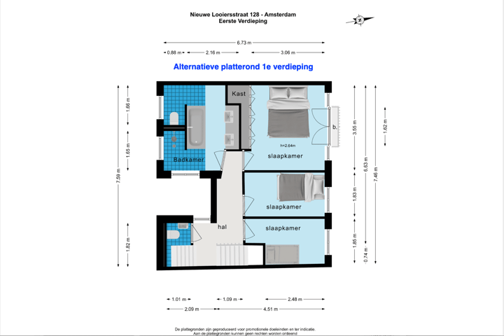 Bekijk foto 38 van Nieuwe Looiersstraat 128