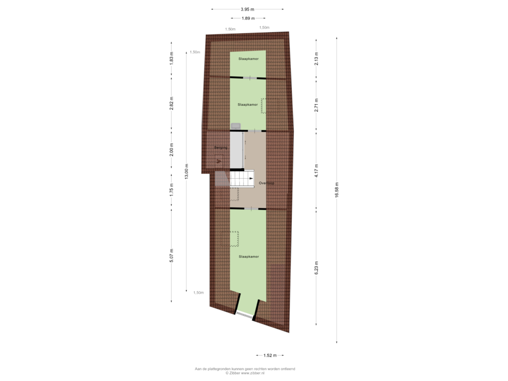 Bekijk plattegrond van Tweede Verdieping van Nieuwstad 41