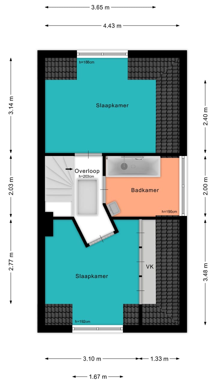 Foto 40 van Vaartkade Noordzijde 21
