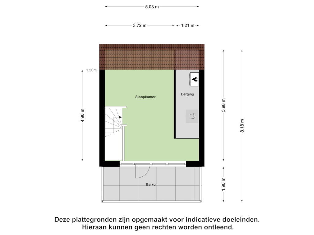 Bekijk plattegrond van Tweede Verdieping van Muntmeester 300