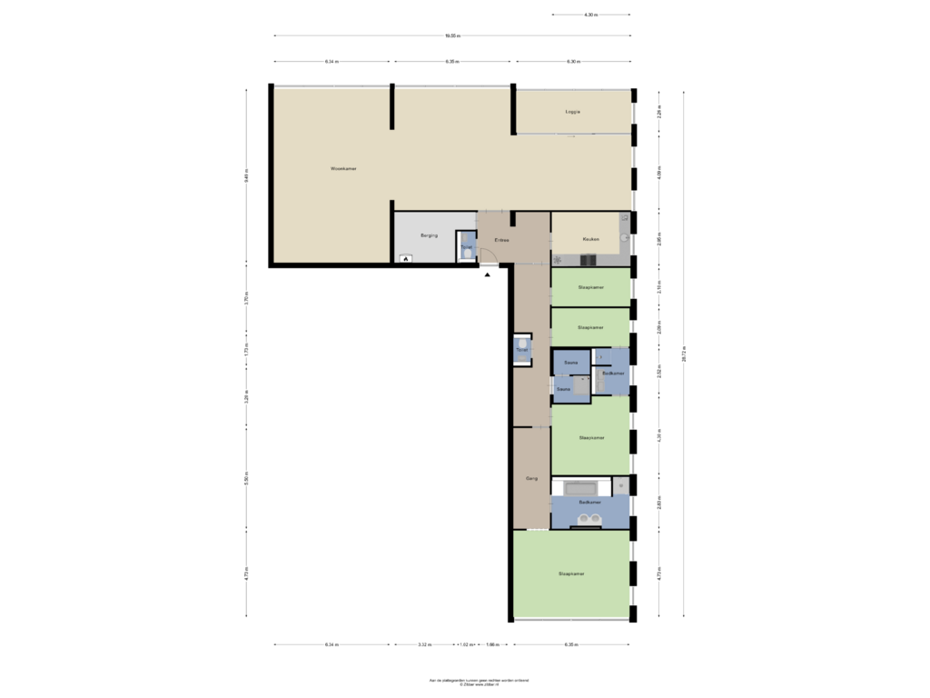 Bekijk plattegrond van Appartement van Westpoint 158