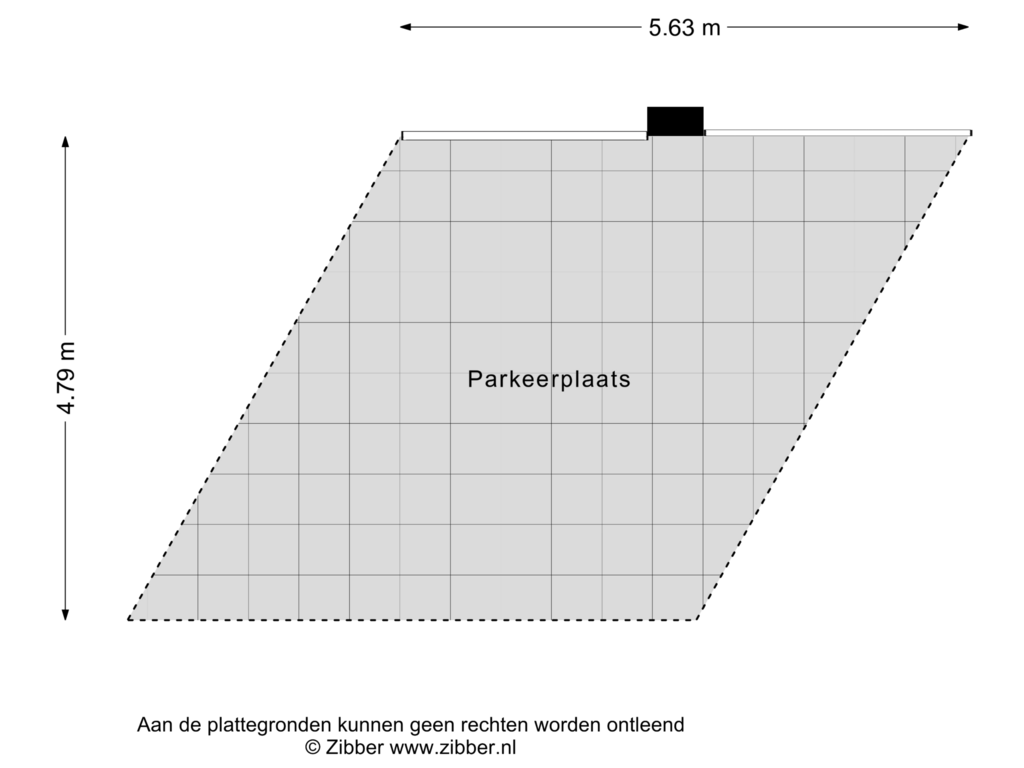 Bekijk plattegrond van Parkeerplaats van Westpoint 158